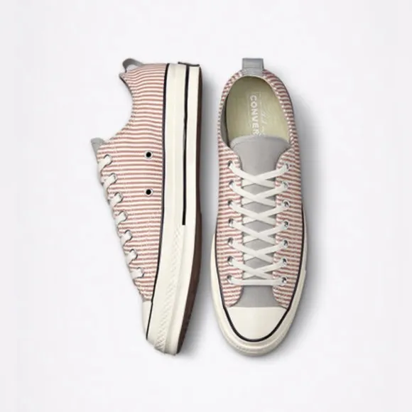 Converse Unisex Chuck 70 Crafted Low Top Stripe Sneakers Sz W 10.5 M 8.5 NEW