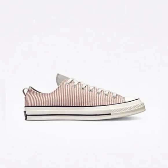 Converse Unisex Chuck 70 Crafted Low Top Stripe Sneakers Sz W 10.5 M 8.5 NEW