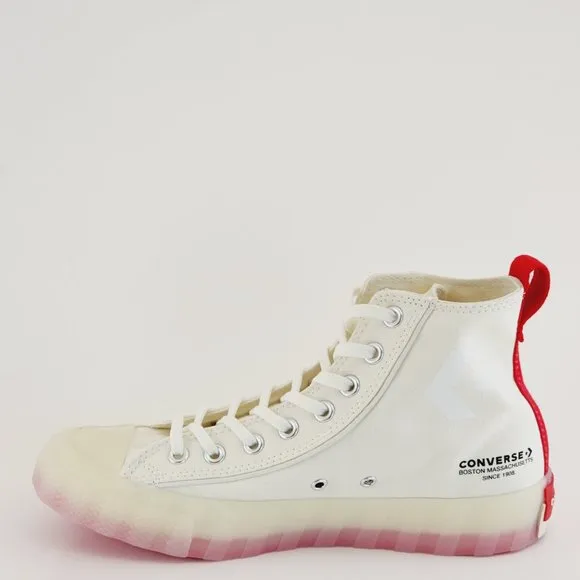 Converse UNT1TL3D Hi Egret/Natural Ivory Canvas Men's Sneakers A01644C NWT