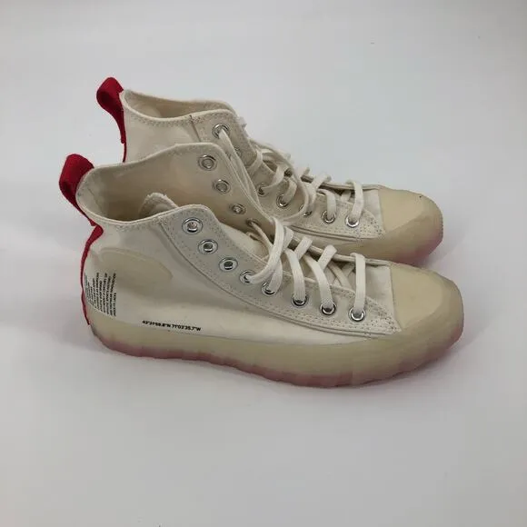 Converse UNTITL3D Hi Top Egret/Cream Canvas Men's Sneakers A01644C Size 6.5