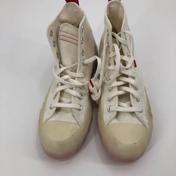 Converse UNTITL3D Hi Top Egret/Cream Canvas Men's Sneakers A01644C Size 6.5