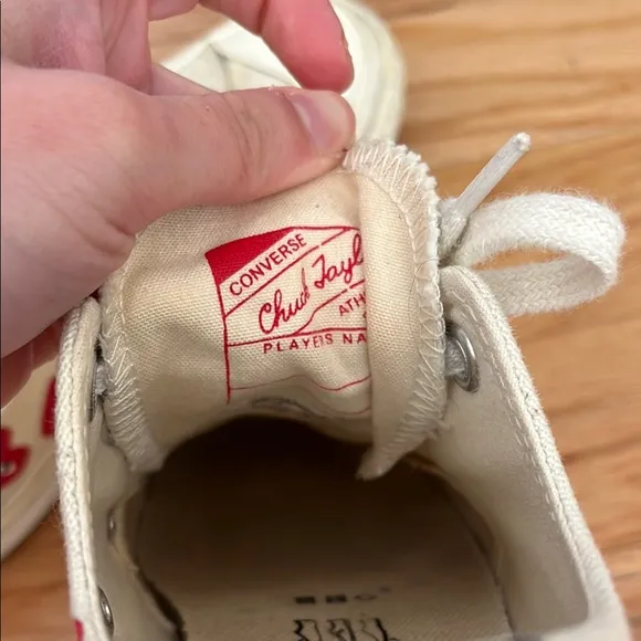 Converse x Comme des Garcins Play Sneakers womens size us 5