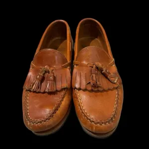 COPY - allen edmonds nashua loafers brown 9.5 d slip on leather