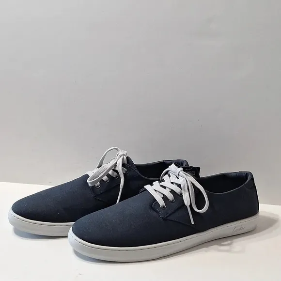 Cuater by Travis Mathew *NEW Navy Blue Kruzers 2.0 Ortholite Canvas Sneakers *11