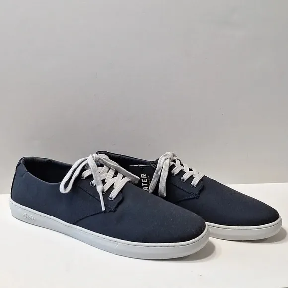 Cuater by Travis Mathew *NEW Navy Blue Kruzers 2.0 Ortholite Canvas Sneakers *11