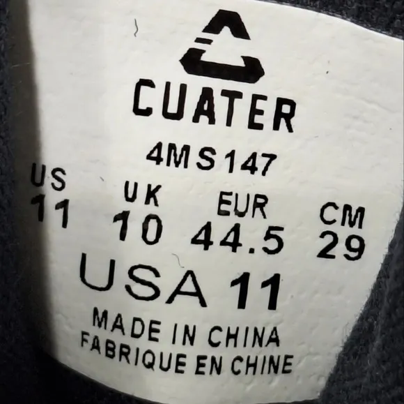 Cuater by Travis Mathew *NEW Navy Blue Kruzers 2.0 Ortholite Canvas Sneakers *11