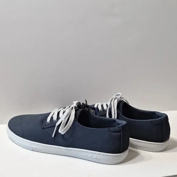 Cuater by Travis Mathew *NEW Navy Blue Kruzers 2.0 Ortholite Canvas Sneakers *11