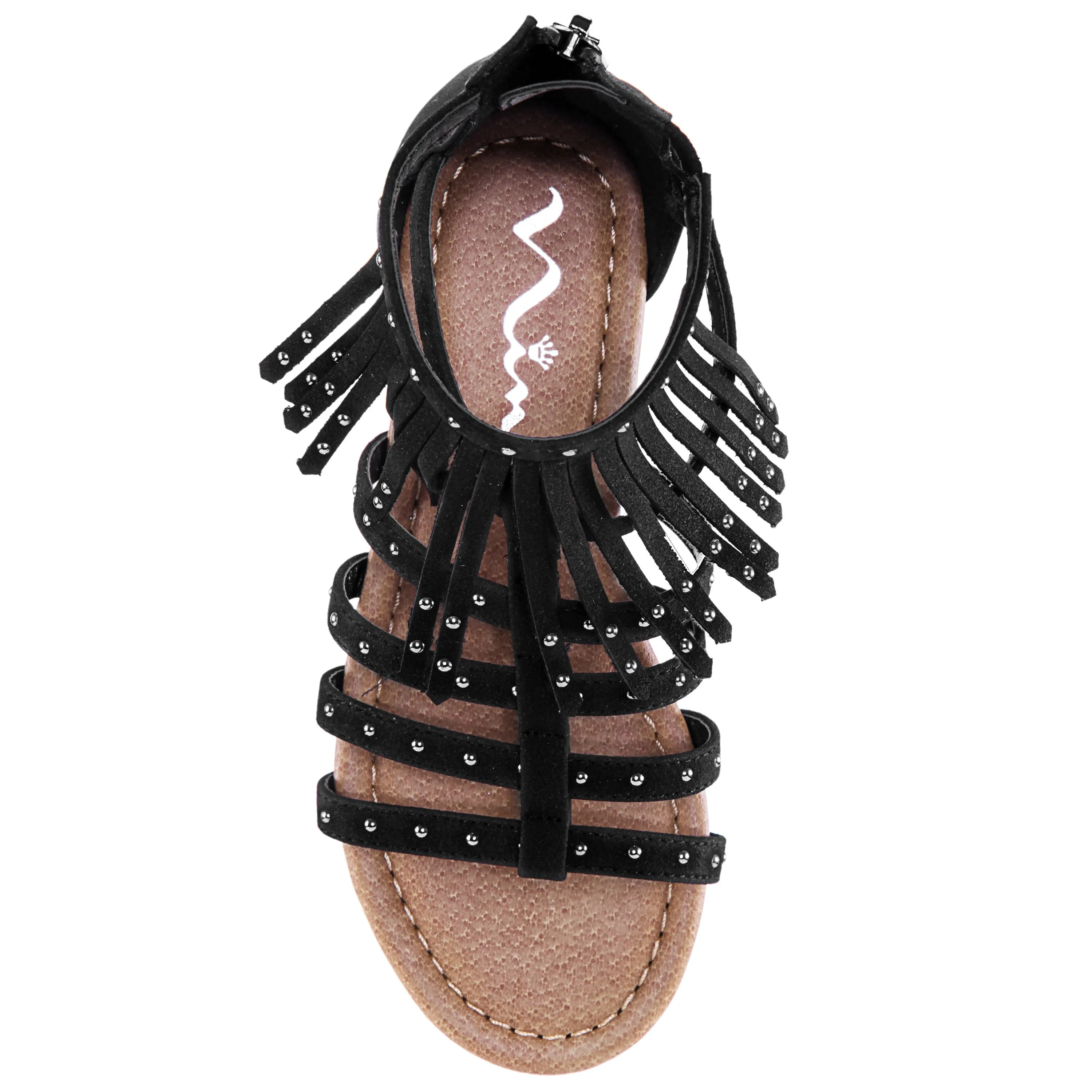 CYBIL-BLACK SUEDE