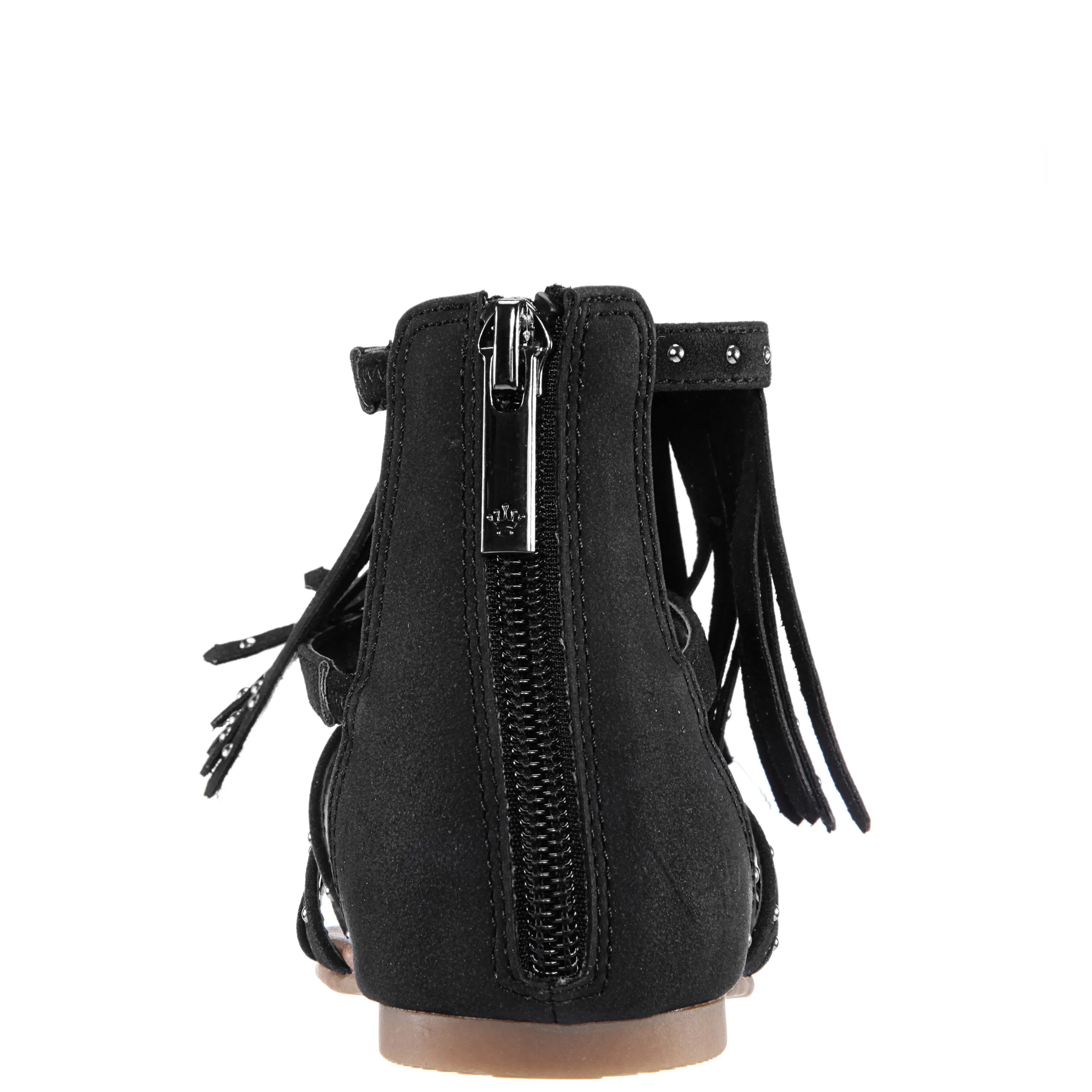 CYBIL-BLACK SUEDE