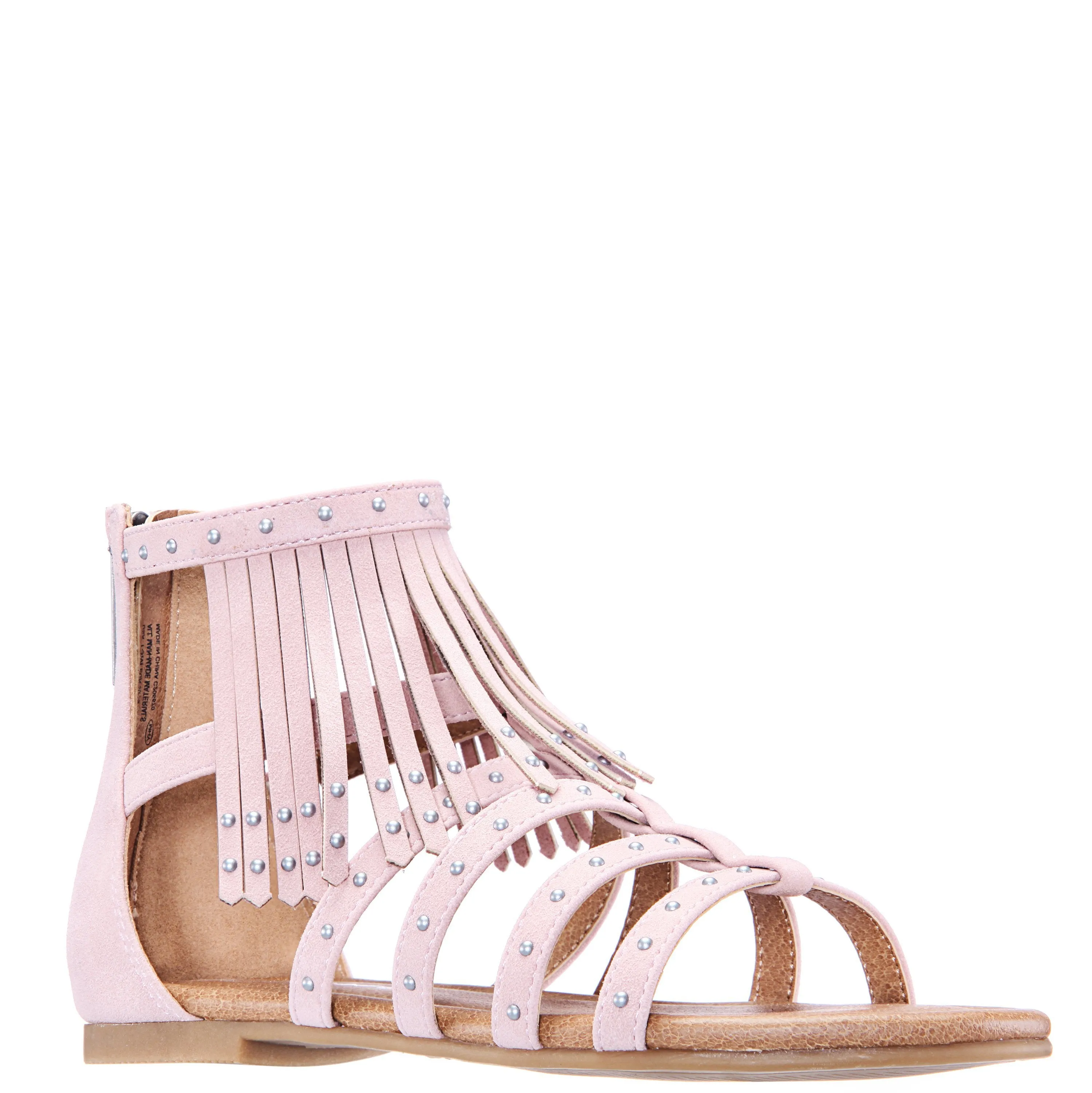 CYBIL-BLUSH SUEDE