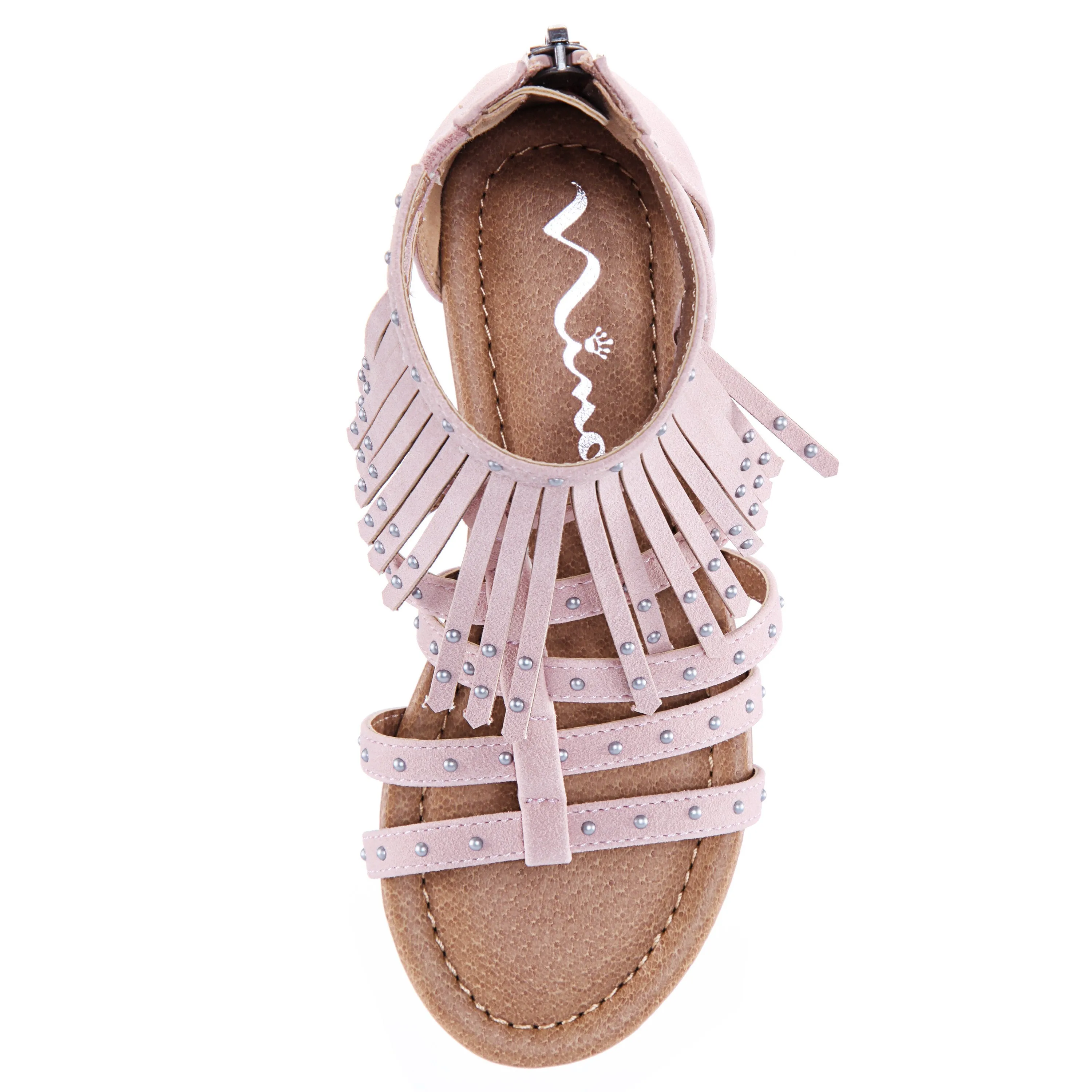 CYBIL-BLUSH SUEDE