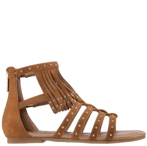 CYBIL-TAN SUEDE