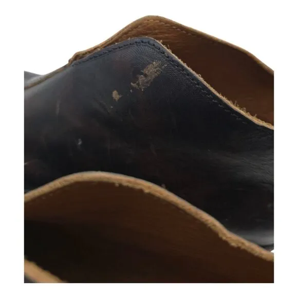 CYDWOQ Shoes Womens 37.5 Brown SKATE Ankle Vintage Career Academia USA Party