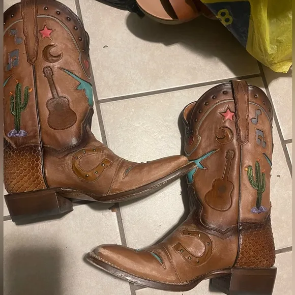 Dan Post desert dreams leather boots size 8