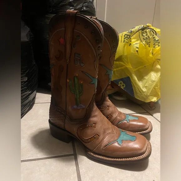 Dan Post desert dreams leather boots size 8