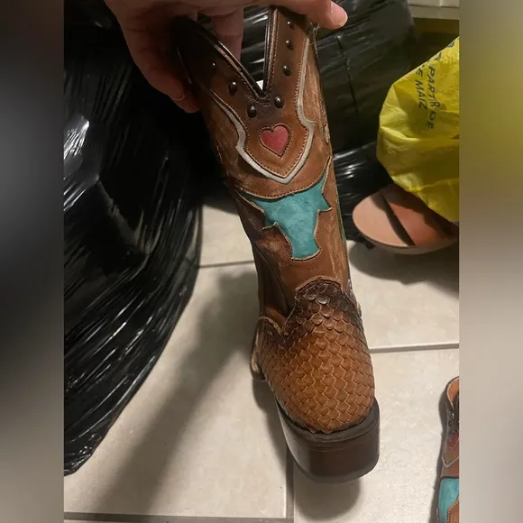 Dan Post desert dreams leather boots size 8
