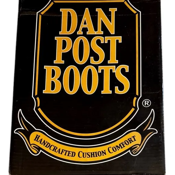 Dan Post Ladies Rust 12 Saddle Leather Snip Toe Mid Calf DP3476 Cowboy Boots 8.5