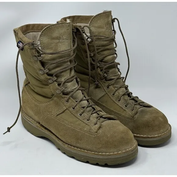 Danner 26000 Desert Acadia Men’s 9.5 D Mojave No GTX Boots Suede Military Combat