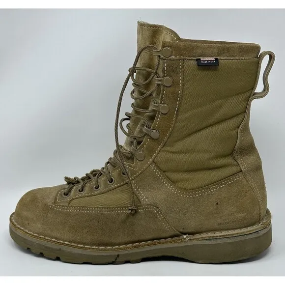 Danner 26000 Desert Acadia Men’s 9.5 D Mojave No GTX Boots Suede Military Combat