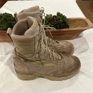 Danner TFX Desert Rough-out Rough Out Hot Boots 8&quot; tan men’s size 12 EUC