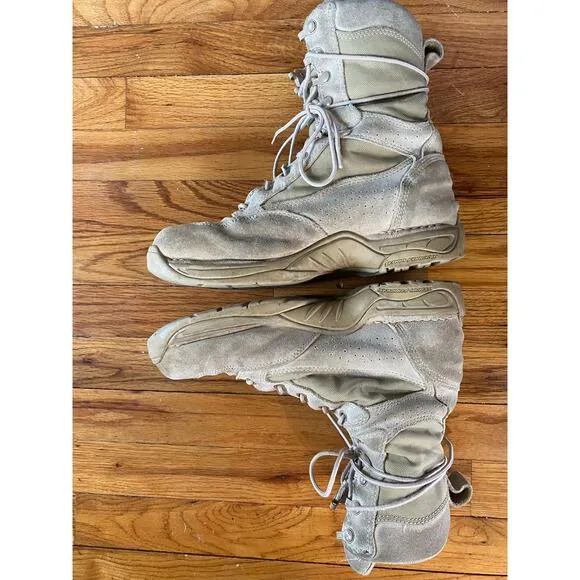 Danner womens combat boots desert tfx rough out tan size 10