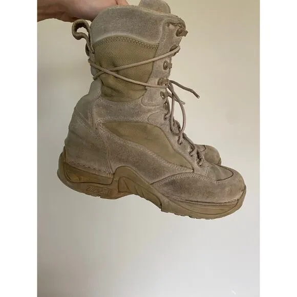 Danner womens combat boots desert tfx rough out tan size 10