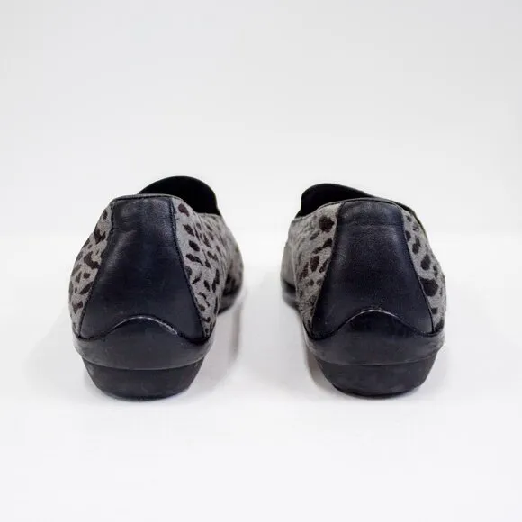 DANSKO •Oskana Leather Loafers Women's Size 8.5-9 US 39 EU Slip-On Calf Hair EUC