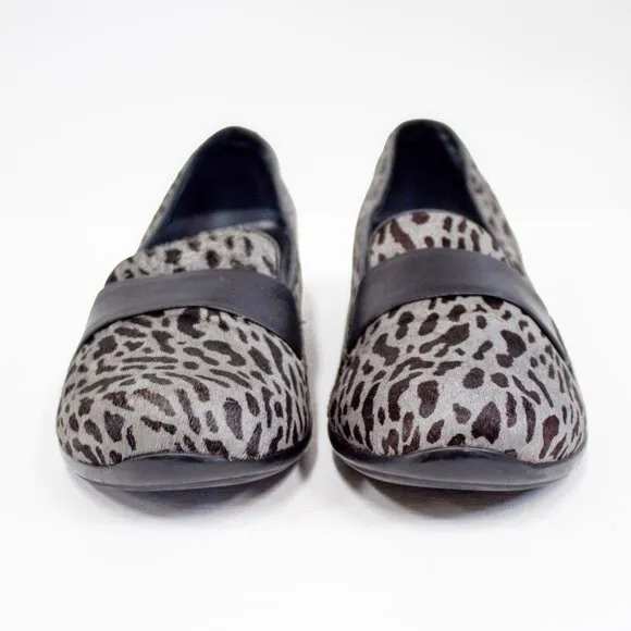 DANSKO •Oskana Leather Loafers Women's Size 8.5-9 US 39 EU Slip-On Calf Hair EUC