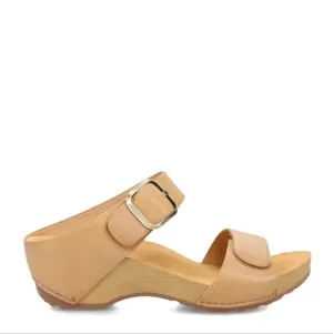 Dansko sz 42 Tan Milled Burnished Tanya Womens Sandals new sz 12 SH497