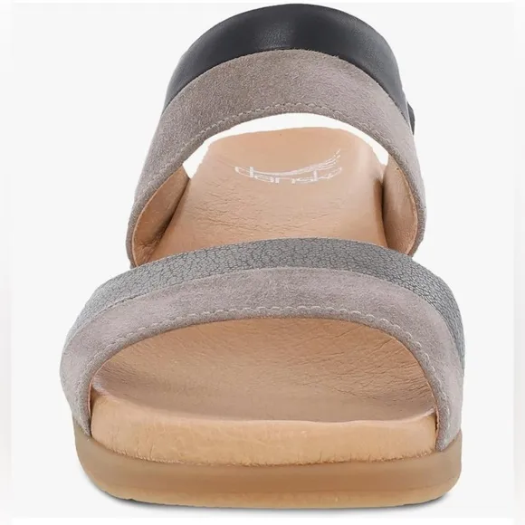 Dansko Theresa Multi-Strap Slip-On Leather Sandals Size 39EU 8.5/9US