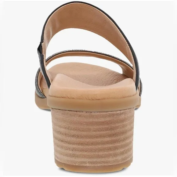Dansko Theresa Multi-Strap Slip-On Leather Sandals Size 39EU 8.5/9US