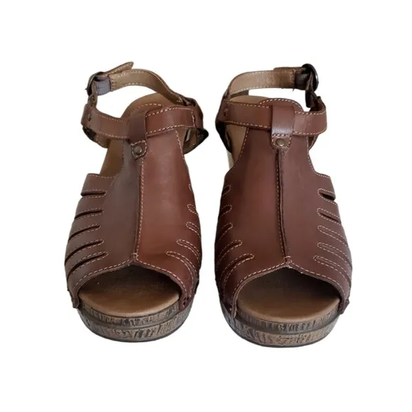 Dansko Womens Randy Randa Strappy Heels Clog Sandals Shoes Size 41 Size 10.5 -11