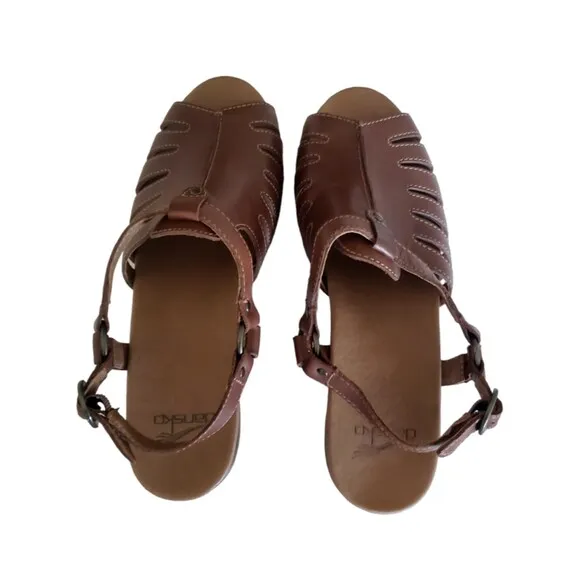 Dansko Womens Randy Randa Strappy Heels Clog Sandals Shoes Size 41 Size 10.5 -11