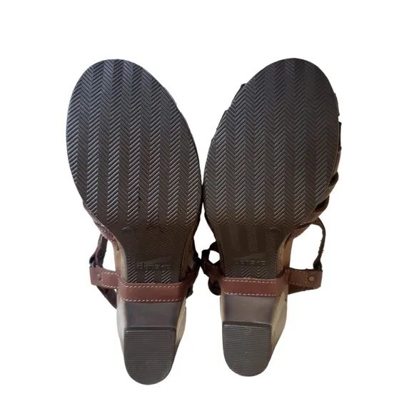 Dansko Womens Randy Randa Strappy Heels Clog Sandals Shoes Size 41 Size 10.5 -11
