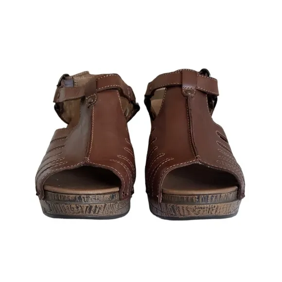 Dansko Womens Randy Randa Strappy Heels Clog Sandals Shoes Size 41 Size 10.5 -11