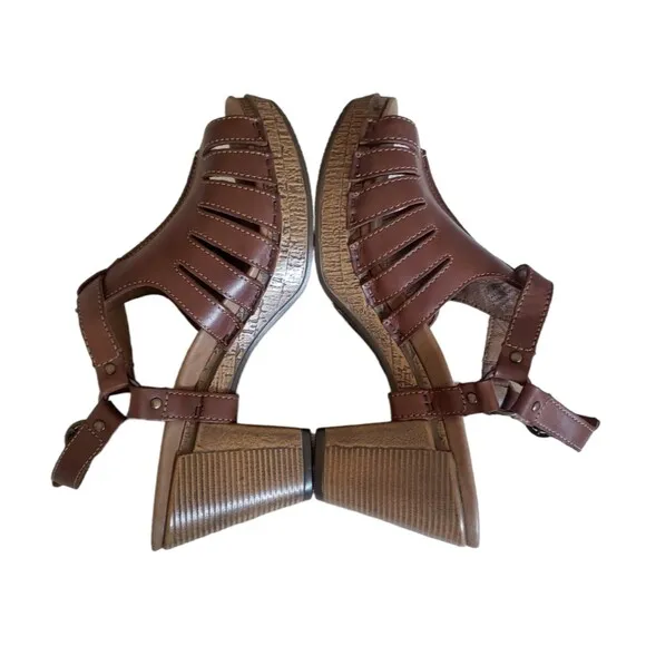 Dansko Womens Randy Randa Strappy Heels Clog Sandals Shoes Size 41 Size 10.5 -11