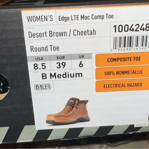 Desert Brown Ariat Moc Toe Composite Boots