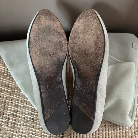 Diesel Taupe Gray Suede Knee High Boots Women’s Size 38/US 7.5 Leather Vintage