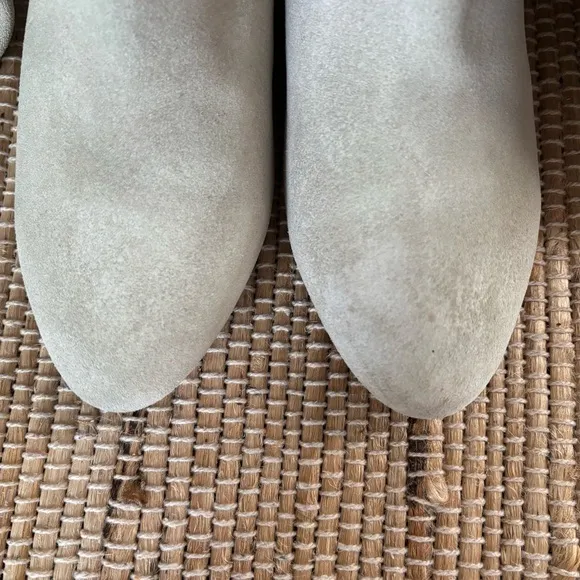 Diesel Taupe Gray Suede Knee High Boots Women’s Size 38/US 7.5 Leather Vintage