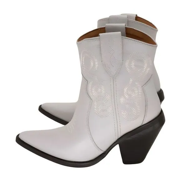 Dingo Women's Pretty N' Prissy‎ Fashion Boot, Size 8, Grey/White