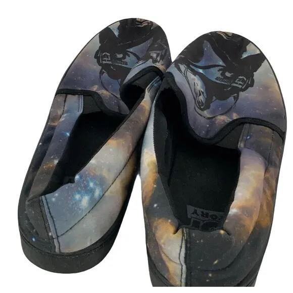 Disney Pixar Shoes Mens Size 10 Toy Story Picture Print Casual Slip-on Loafers