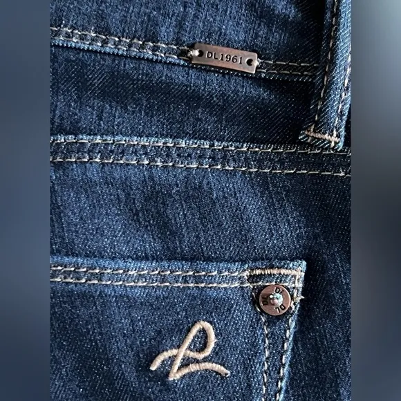 DL1961 Denim Angel Mid Rise Skinny Ankle Jeans Size 27