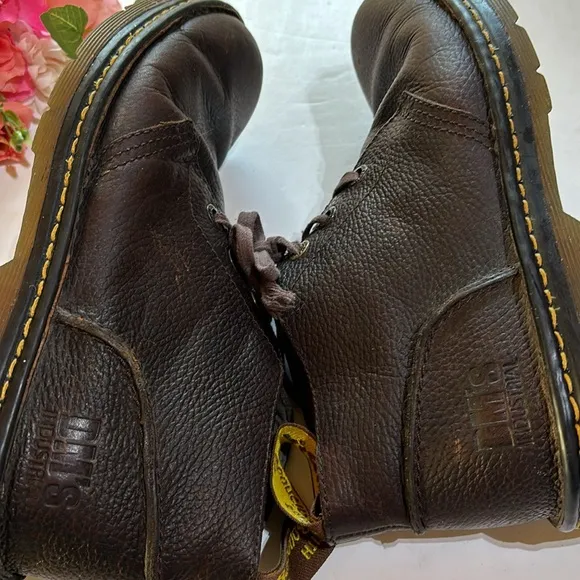 Doc MARTENS Chukka boots SUSSEX Size 9 BROWN LEATHER ANKLE DESERT BOOTS Low