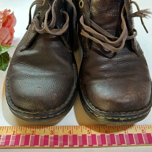Doc MARTENS Chukka boots SUSSEX Size 9 BROWN LEATHER ANKLE DESERT BOOTS Low