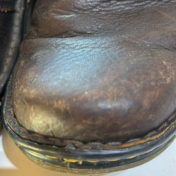 Doc MARTENS Chukka boots SUSSEX Size 9 BROWN LEATHER ANKLE DESERT BOOTS Low