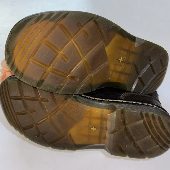 Doc MARTENS Chukka boots SUSSEX Size 9 BROWN LEATHER ANKLE DESERT BOOTS Low