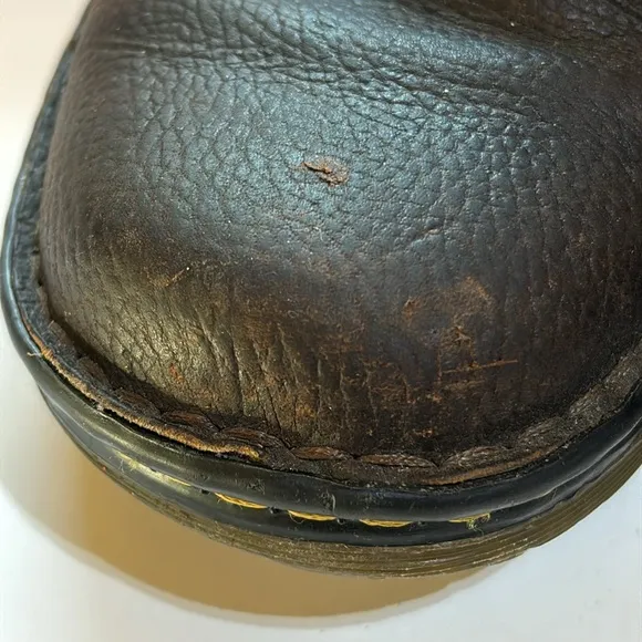 Doc MARTENS Chukka boots SUSSEX Size 9 BROWN LEATHER ANKLE DESERT BOOTS Low