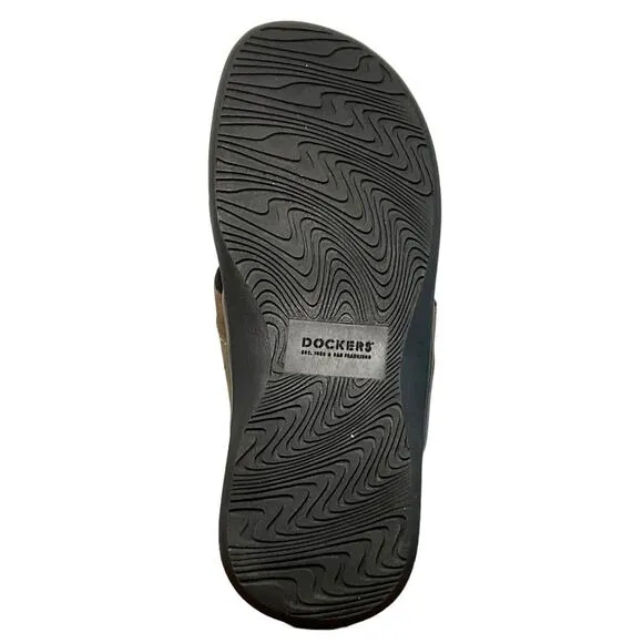 Dockers Men's Flip Flop Sandals Tan Size 12