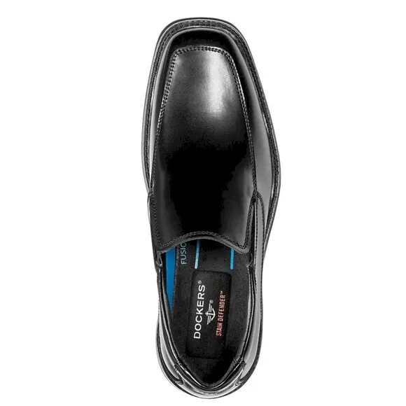 Dockers Men's Lawton Slip Resistant Waterproof Loafers Black Size 9M NEW