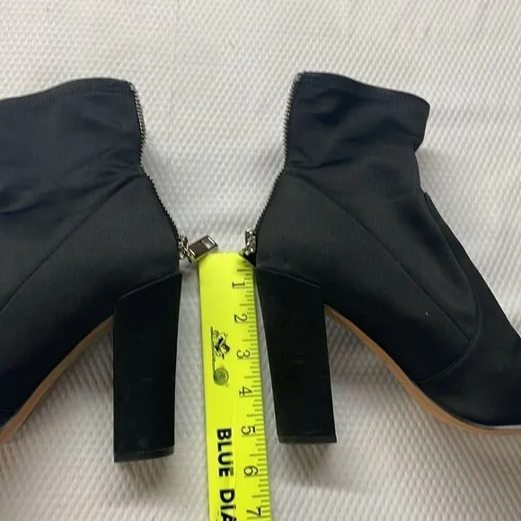 Dolce Vita Size 10 5 1/4” Heel Leather Stretch Boots